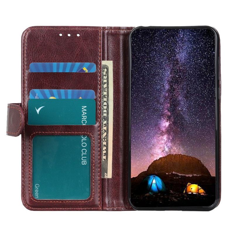 Folio-hoesje Moto E20 / E30 / E40 Telefoonhoesje Frozen Finesse