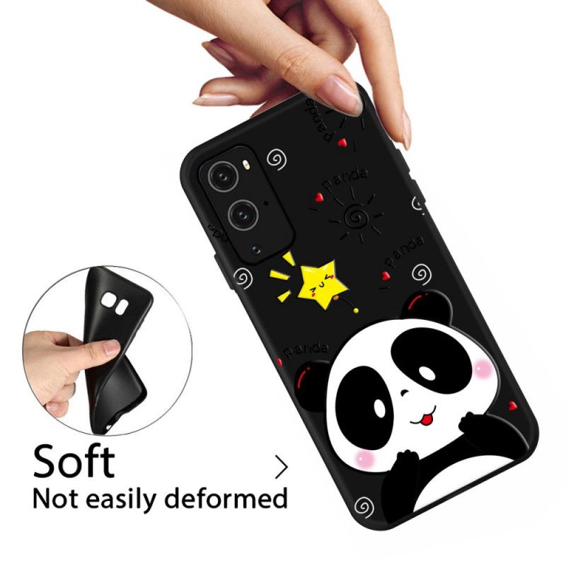 Cover Hoesje OnePlus 9 Pro Telefoonhoesje Panda-Ster