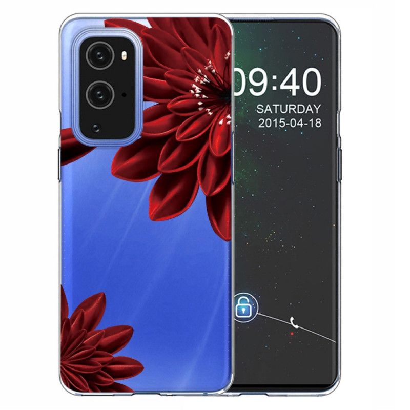 Cover Hoesje OnePlus 9 Pro Telefoonhoesje Wilde Bloemen