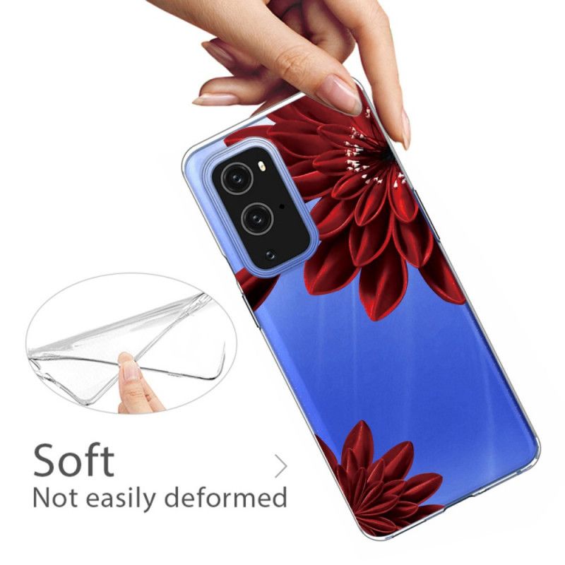 Cover Hoesje OnePlus 9 Pro Telefoonhoesje Wilde Bloemen