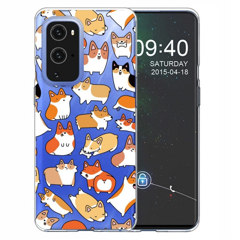 Hoesje OnePlus 9 Pro Meerdere Honden