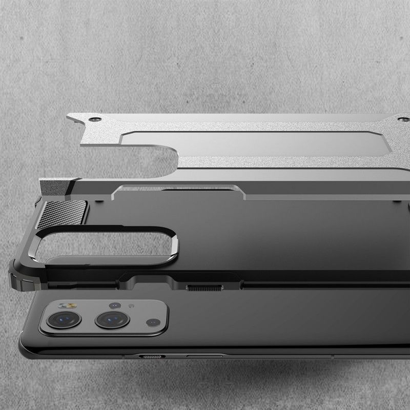 Hoesje OnePlus 9 Pro Rood Zwart Overlevende