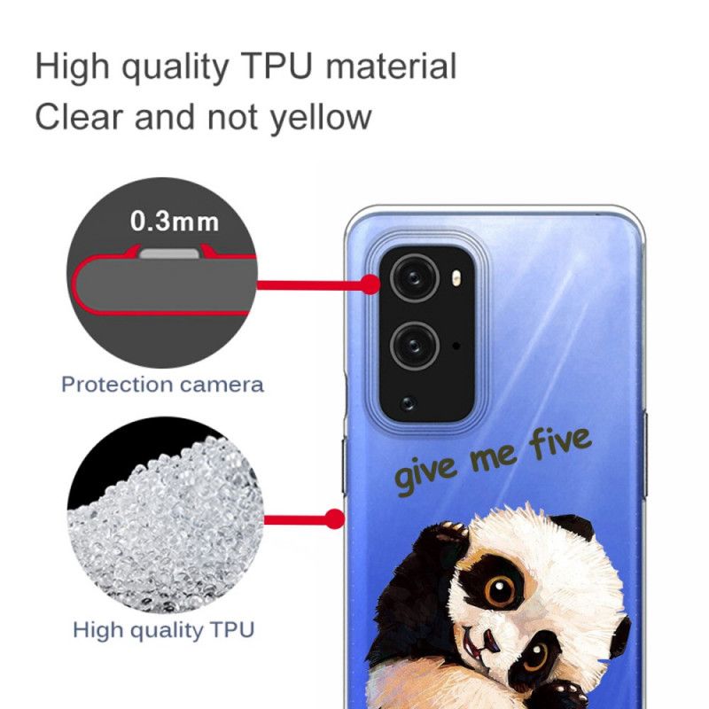 Hoesje voor OnePlus 9 Pro Panda Geef Me Vijf