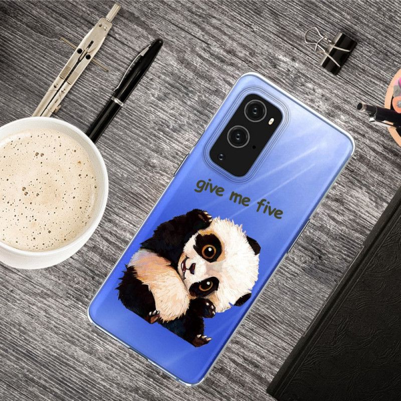 Hoesje voor OnePlus 9 Pro Panda Geef Me Vijf