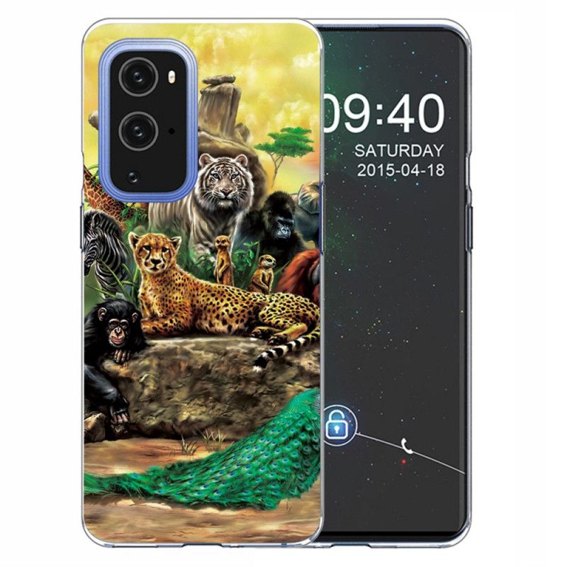 Hoesje voor OnePlus 9 Pro Safaridieren