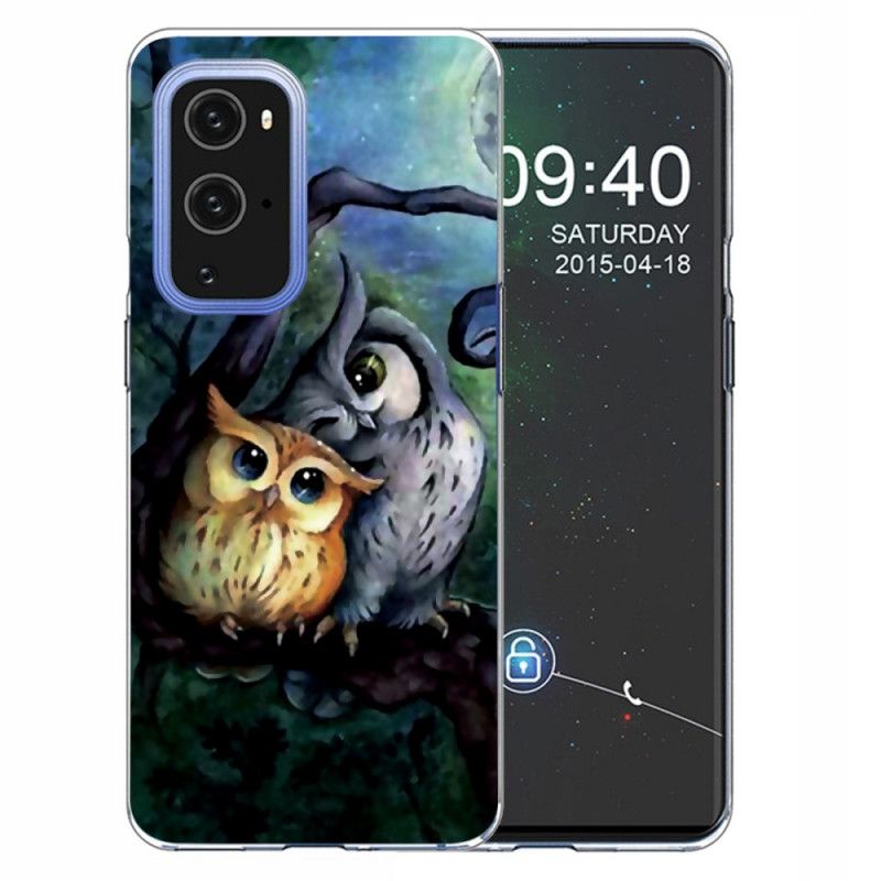 Hoesje voor OnePlus 9 Pro Uil Schilderij