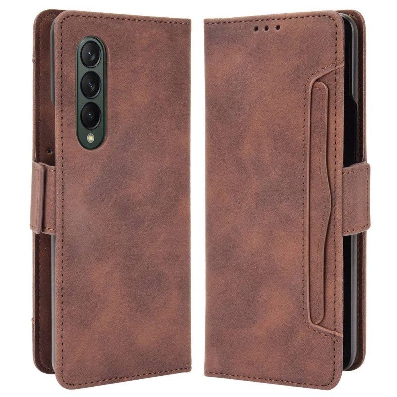 Flip Case voor Samsung Galaxy Z Fold 4 Bespioneer Lava