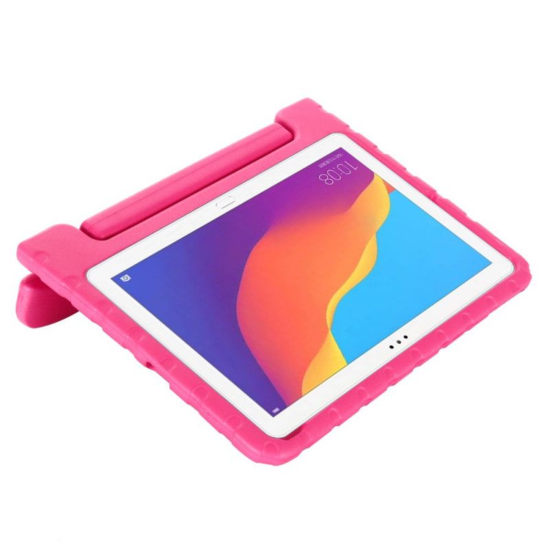 Cover Hoesje Huawei MatePad Pro Roze Telefoonhoesje Eva-Schuim Voor Kinderen
