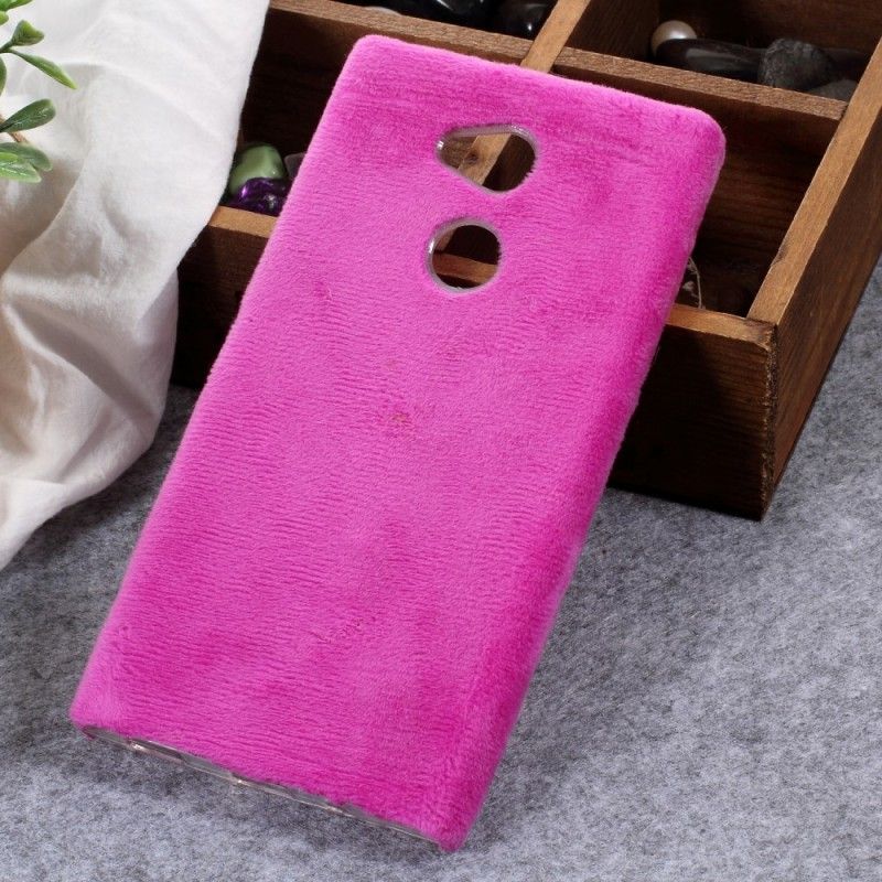 Case Hoesje Sony Xperia XA2 Ultra Magenta Telefoonhoesje Bonteffect