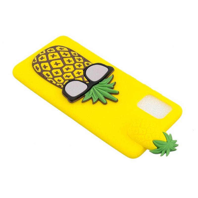 Hoesje Samsung Galaxy A41 Coole 3D Ananas