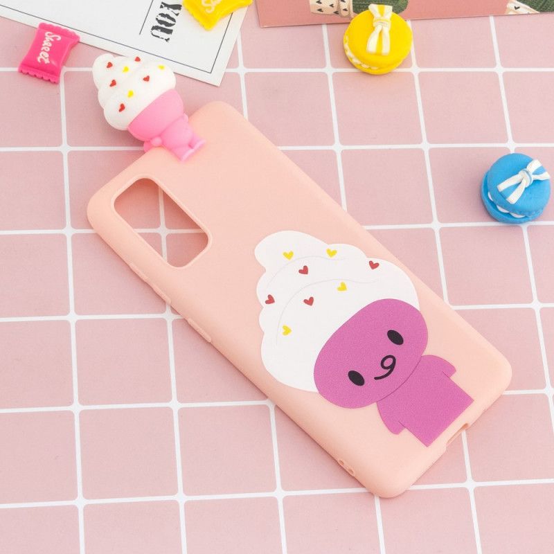 Hoesje Samsung Galaxy A41 Leuk Ijsje 3D