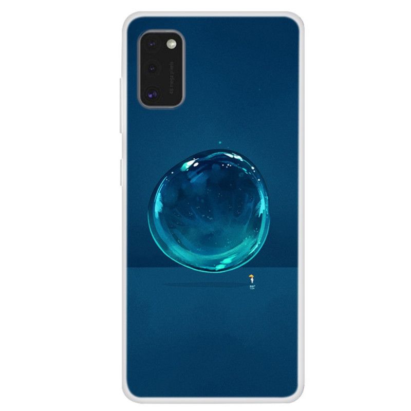 Hoesje Samsung Galaxy A41 Telefoonhoesje Druppel Water