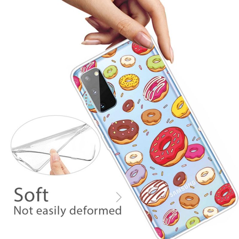 Hoesje voor Samsung Galaxy A41 Hou Van Donuts