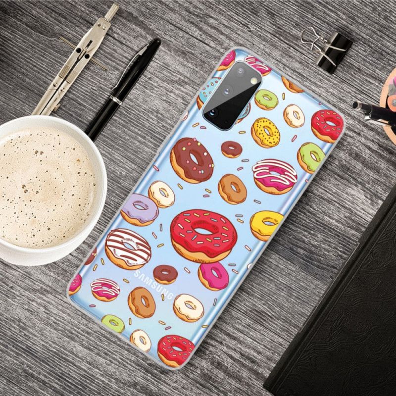 Hoesje voor Samsung Galaxy A41 Hou Van Donuts