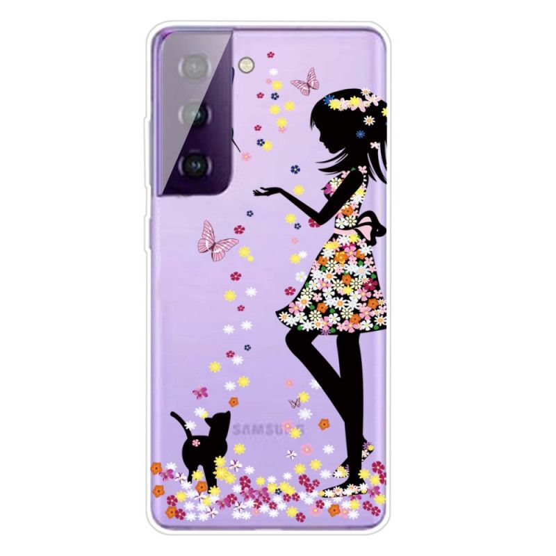 Case Hoesje Samsung Galaxy S21 5G Telefoonhoesje Magische Vrouw