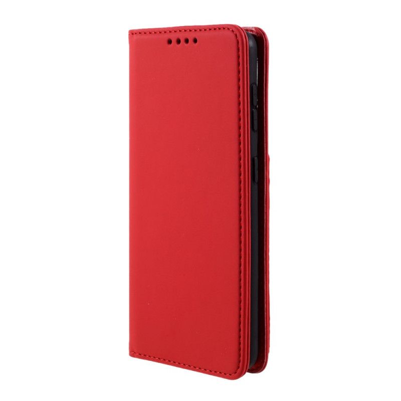 Folio-hoesje voor Samsung Galaxy S21 5G Rood Zwart Steunkaarthouder