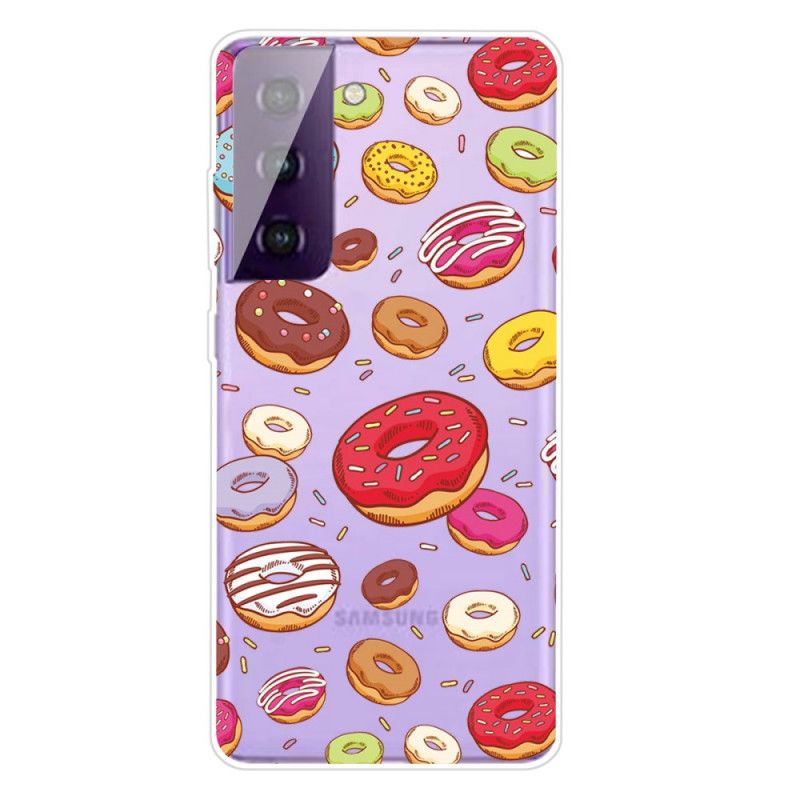 Hoesje Samsung Galaxy S21 5G Hou Van Donuts