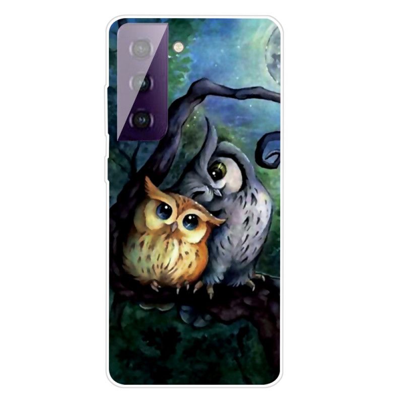 Hoesje Samsung Galaxy S21 5G Uil Schilderij