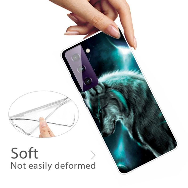 Hoesje voor Samsung Galaxy S21 5G Koninklijke Wolf