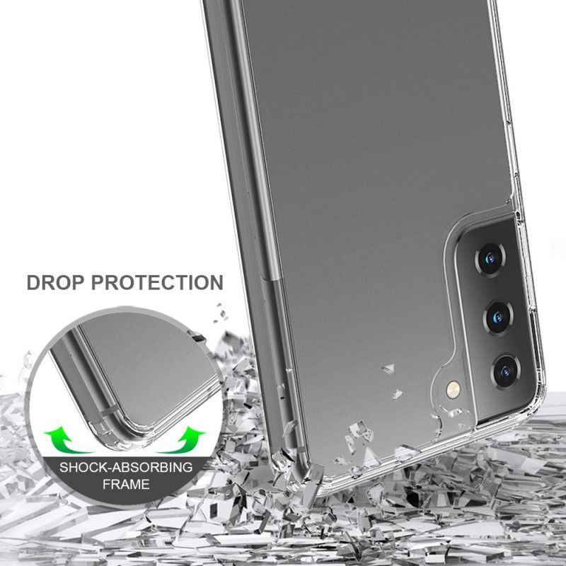 Hoesje voor Samsung Galaxy S21 5G Transparant Kristal