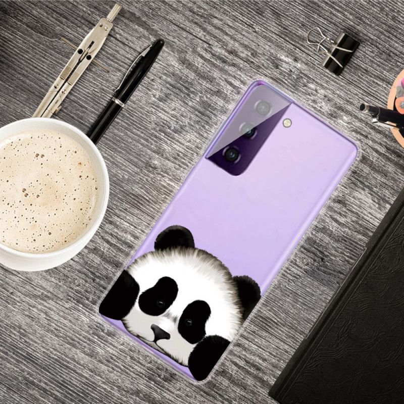 Hoesje voor Samsung Galaxy S21 5G Transparante Panda