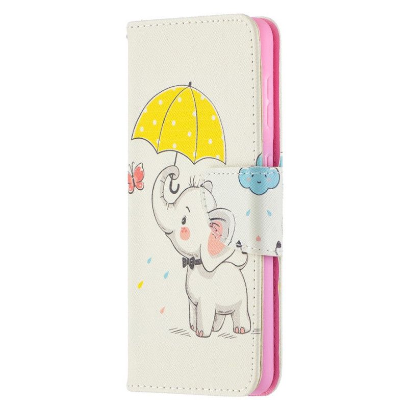 Leren Hoesje Samsung Galaxy S21 5G Babyolifant