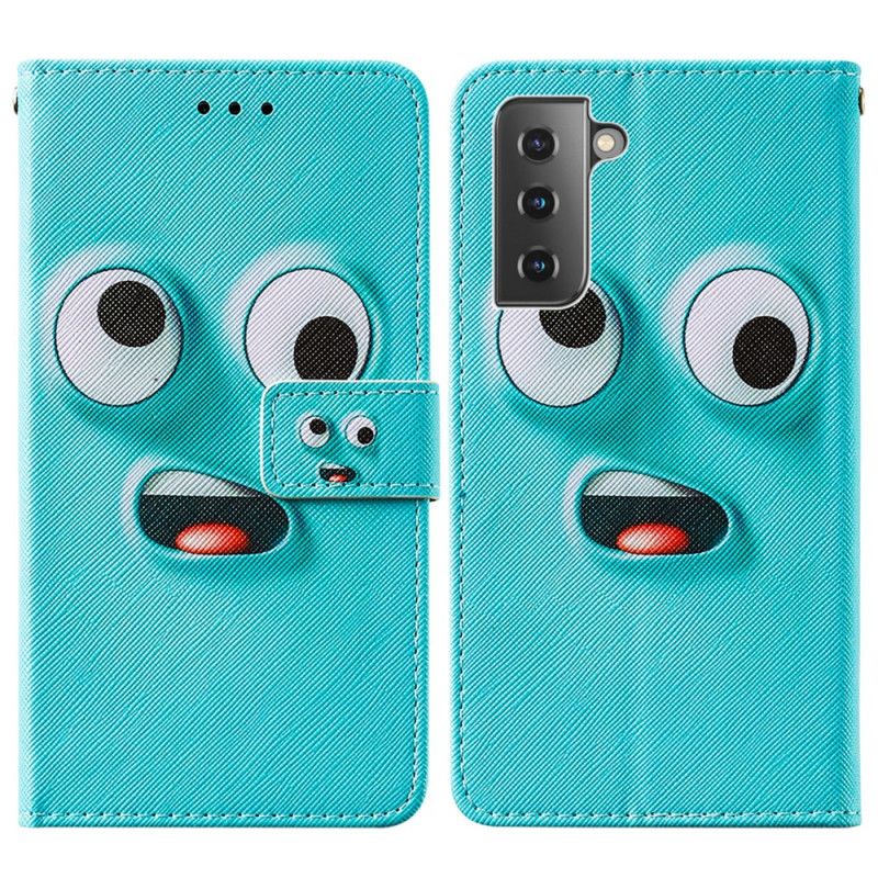 Leren Hoesje Samsung Galaxy S21 5G Bloop