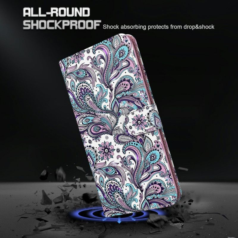 Leren Hoesje Samsung Galaxy S21 5G Chique Kant