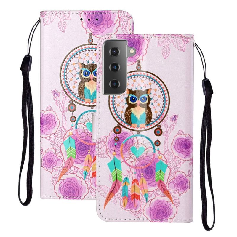 Leren Hoesje Samsung Galaxy S21 5G Koningsuil