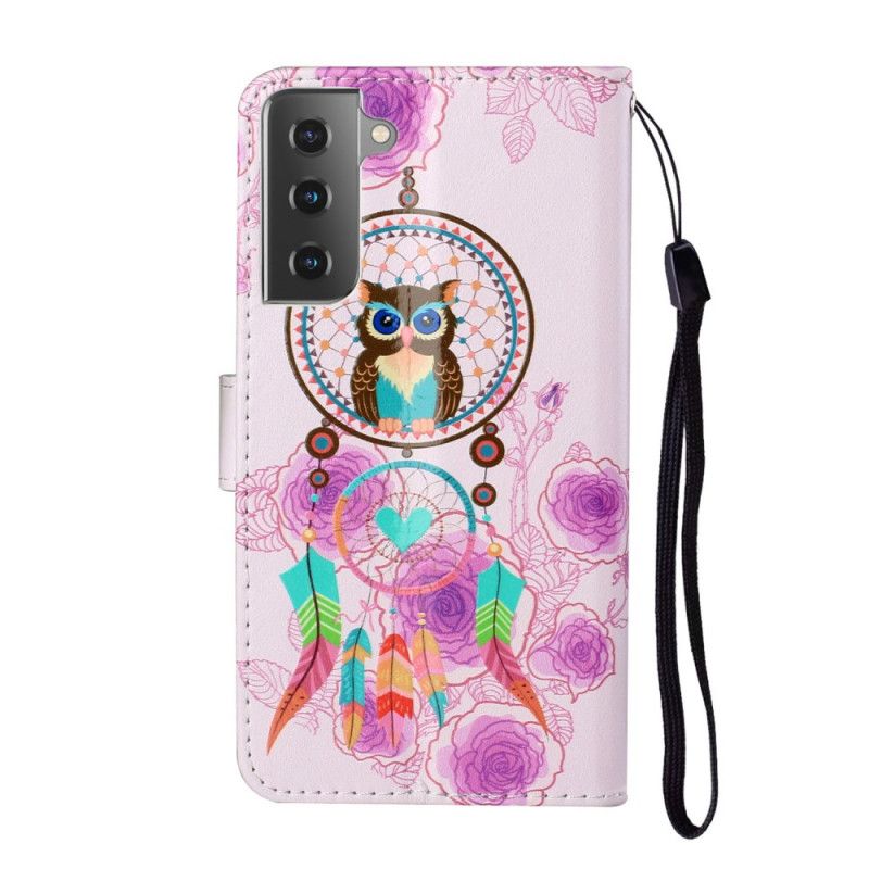 Leren Hoesje Samsung Galaxy S21 5G Koningsuil