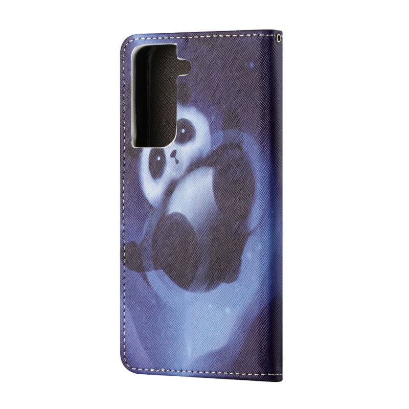 Leren Hoesje Samsung Galaxy S21 5G Pandaruimte