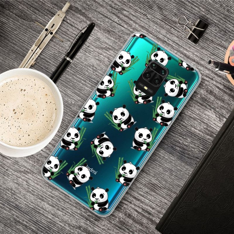 Case Hoesje Xiaomi Redmi Note 9S / Note 9 Pro Telefoonhoesje Kleine Panda'S