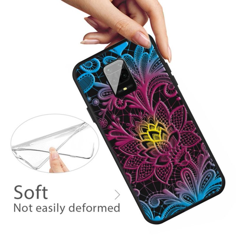 Case Hoesje Xiaomi Redmi Note 9S / Note 9 Pro Telefoonhoesje Meesterlijke Bloem