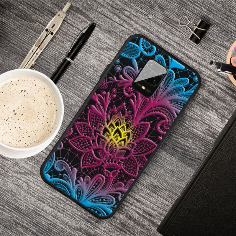 Case Hoesje Xiaomi Redmi Note 9S / Note 9 Pro Telefoonhoesje Meesterlijke Bloem