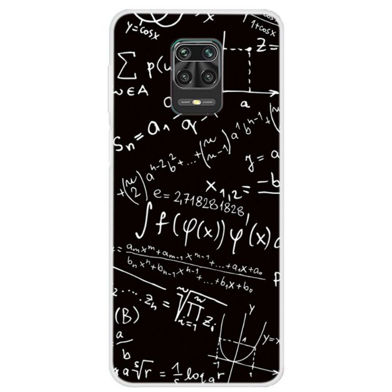 Case Hoesje Xiaomi Redmi Note 9S / Note 9 Pro Telefoonhoesje Wiskunde