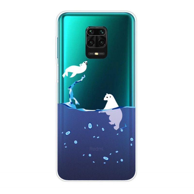 Case Hoesje Xiaomi Redmi Note 9S / Note 9 Pro Telefoonhoesje Zeespelen