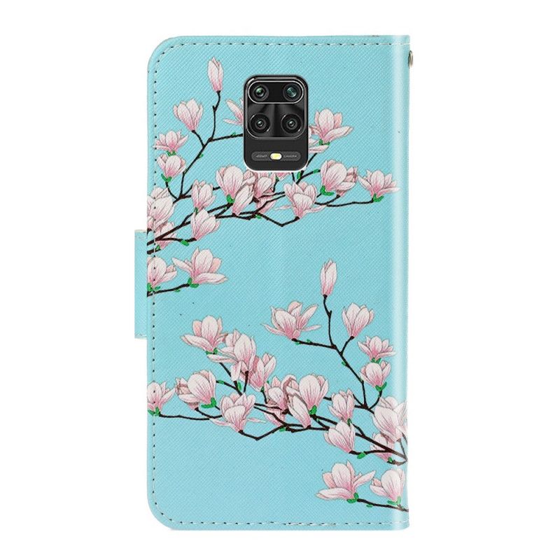 Cover Folio-hoesje Xiaomi Redmi Note 9S / Note 9 Pro Telefoonhoesje Stringstruik