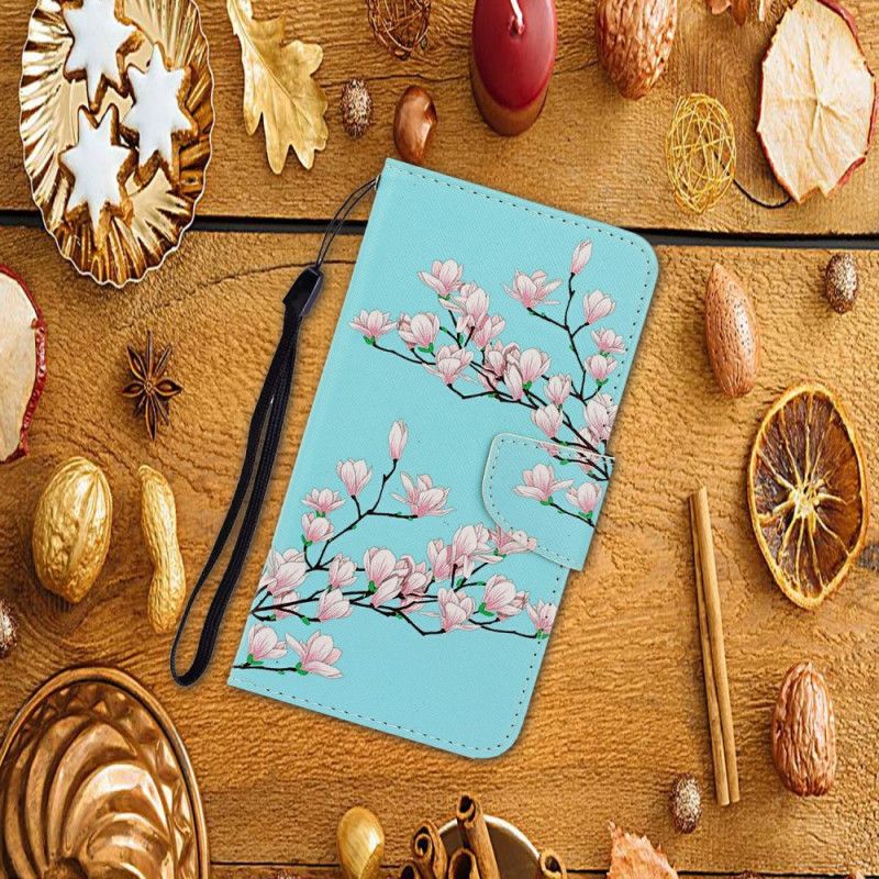 Cover Folio-hoesje Xiaomi Redmi Note 9S / Note 9 Pro Telefoonhoesje Stringstruik