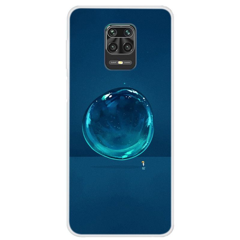 Cover Hoesje Xiaomi Redmi Note 9S / Note 9 Pro Telefoonhoesje Druppel Water