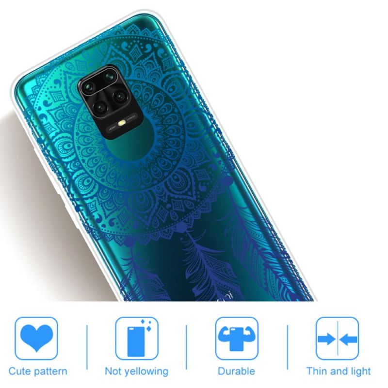 Hoesje voor Xiaomi Redmi Note 9S / Note 9 Pro Unieke Bloemenmandala