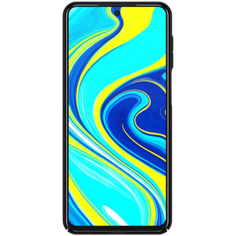 Hoesje Xiaomi Redmi Note 9S / Note 9 Pro Donkerblauw Zwart Stijve Frosted Nillkin