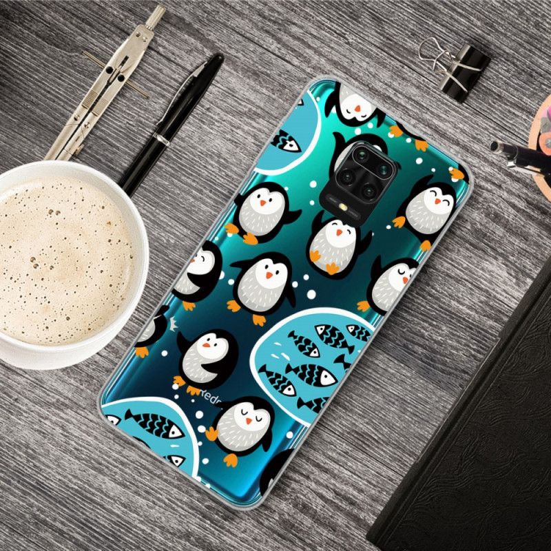 Hoesje Xiaomi Redmi Note 9S / Note 9 Pro Pinguïns