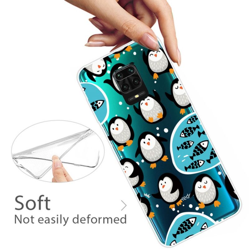 Hoesje Xiaomi Redmi Note 9S / Note 9 Pro Pinguïns