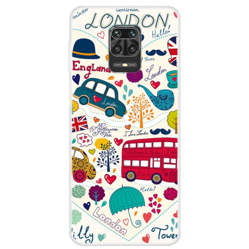 Hoesje Xiaomi Redmi Note 9S / Note 9 Pro Telefoonhoesje Leven In Londen