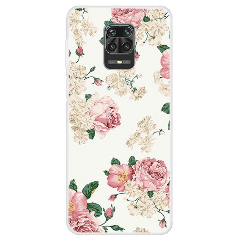 Hoesje Xiaomi Redmi Note 9S / Note 9 Pro Vrijheidsbloemen