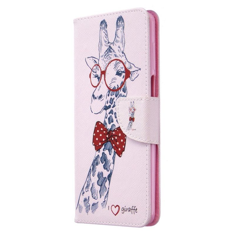 Leren Hoesje voor Xiaomi Redmi Note 9S / Note 9 Pro Nerdgiraf