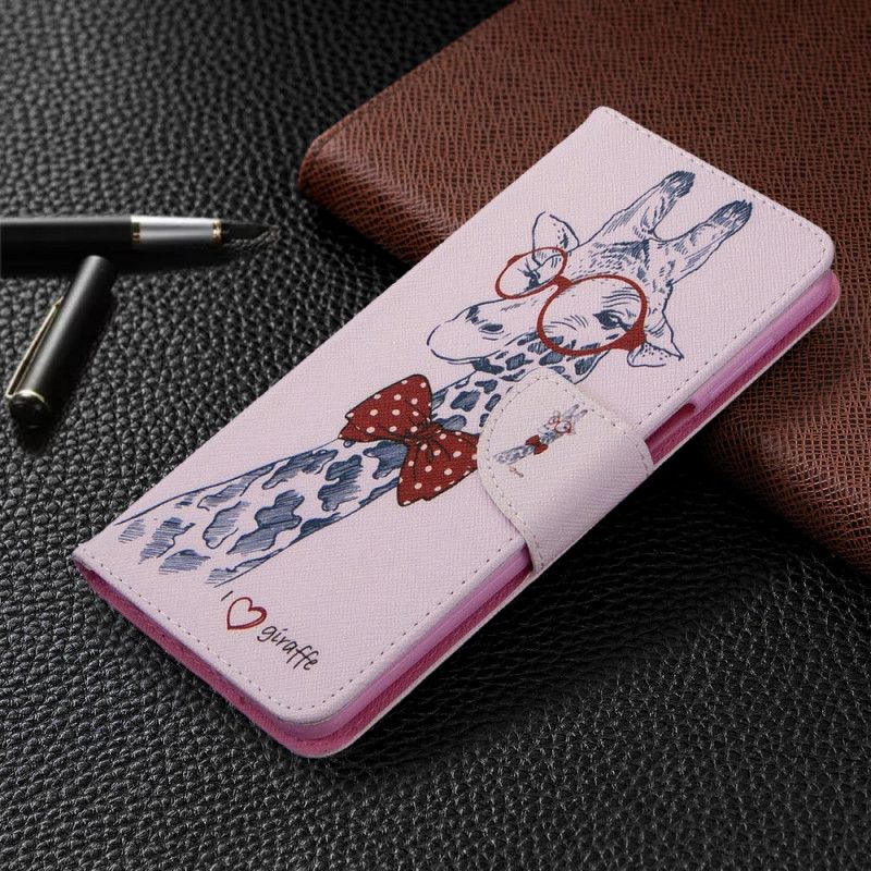 Leren Hoesje voor Xiaomi Redmi Note 9S / Note 9 Pro Nerdgiraf