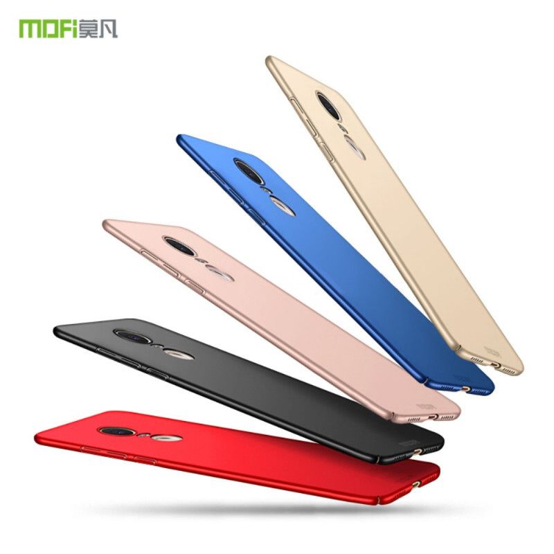 Cover Hoesje Xiaomi Redmi 5 Rood Zwart Telefoonhoesje Mofi