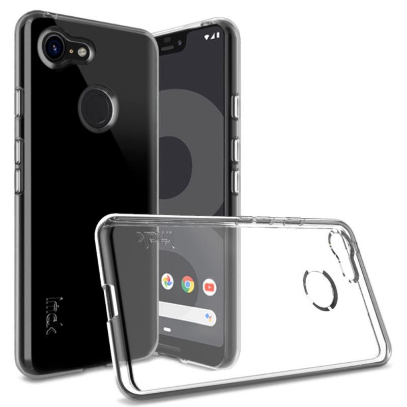 Case Hoesje Google Pixel 3 XL Telefoonhoesje Transparant Imak