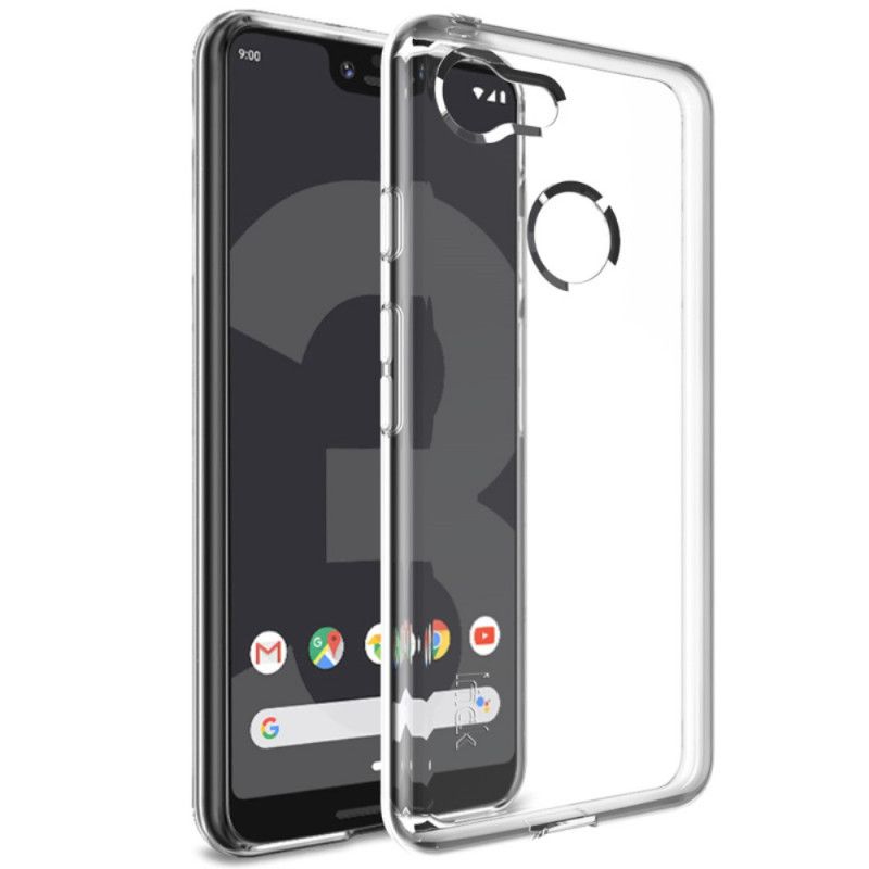 Case Hoesje Google Pixel 3 XL Telefoonhoesje Transparant Imak